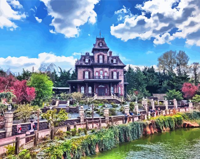 Phantom Manor Disneyland Painting By Numberss.png