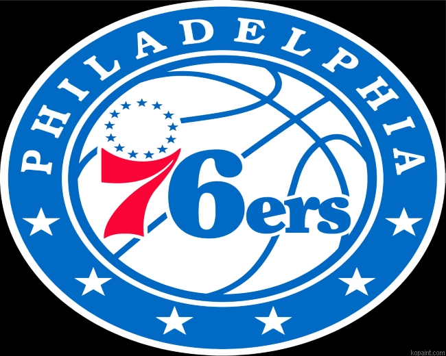 Philadelphia 76ers Logo Painting By Numberss.png