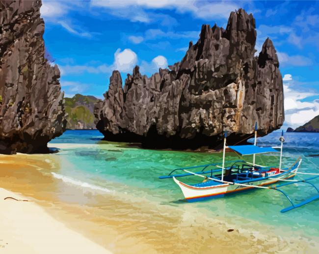 Philippines Palawan Island Painting By Numberss.png