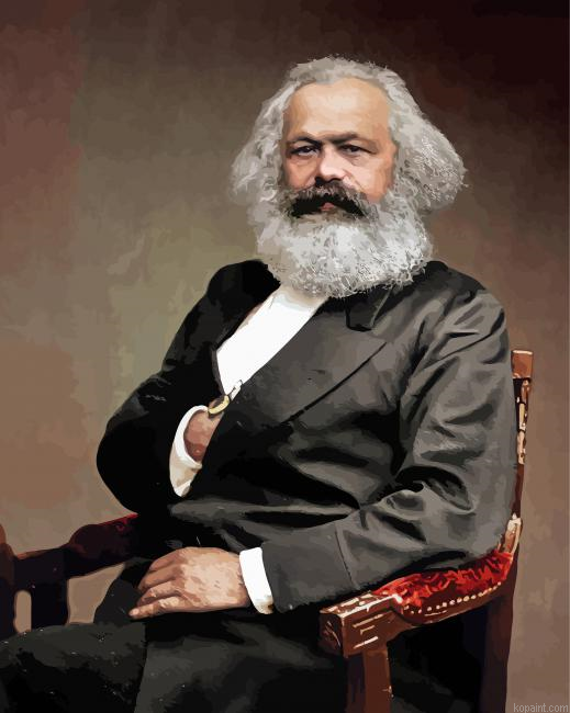 Philosopher Karl Marx Painting By Numberss.png