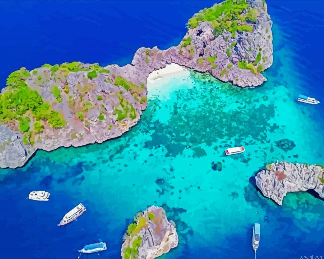 Phuket Island Sea Painting By Numberss.png