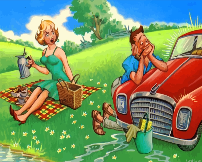 Picnic Time Painting By Numberss.png