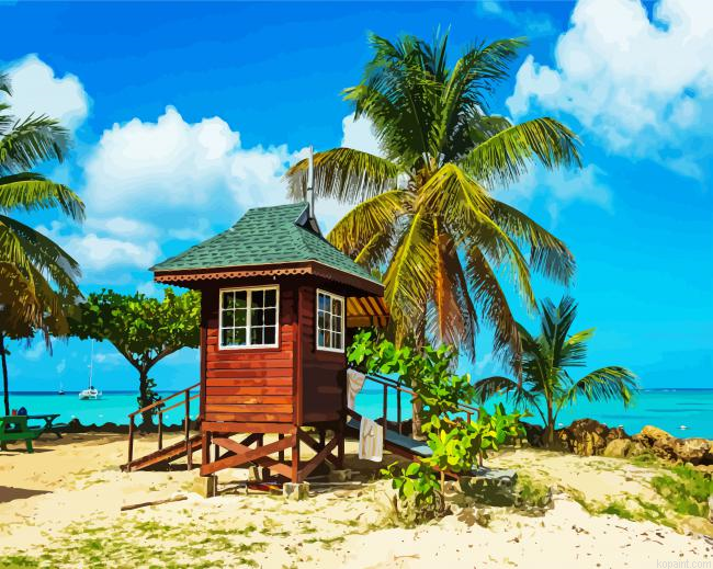 Pigeon Point Beach Trinidad Painting By Numberss.png