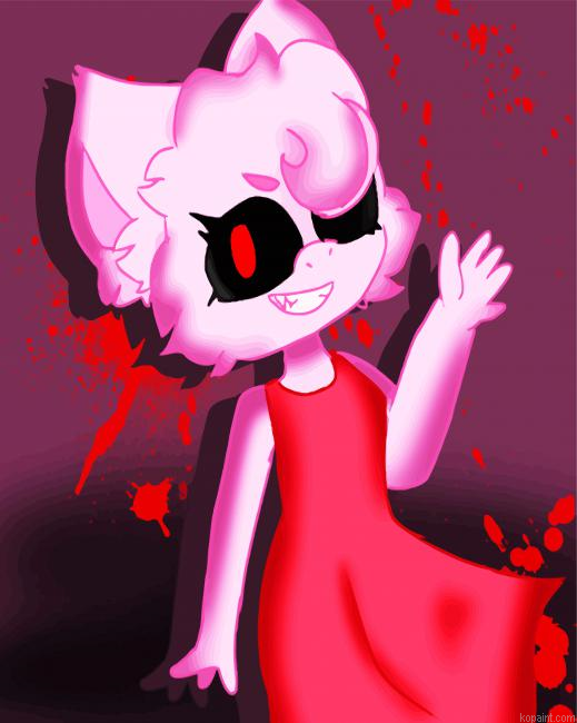Piggy Roblox Game Paint By Numbers