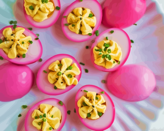 Pink Deviled Eggs Painting By Numberss.png