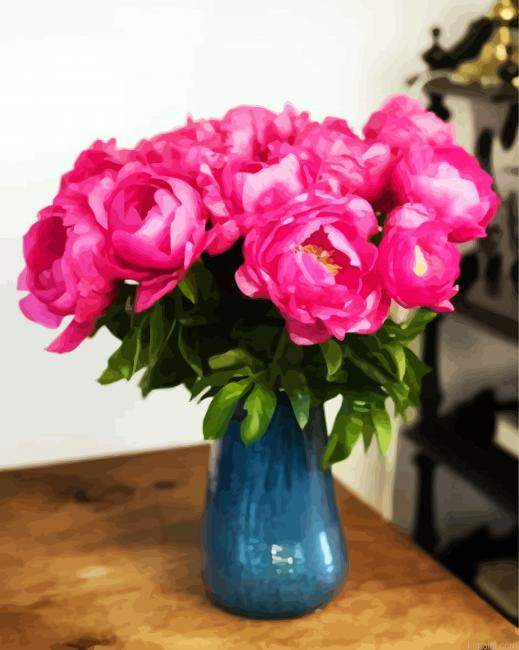 Pink Pivoines Flowers Paint By Numbers.png