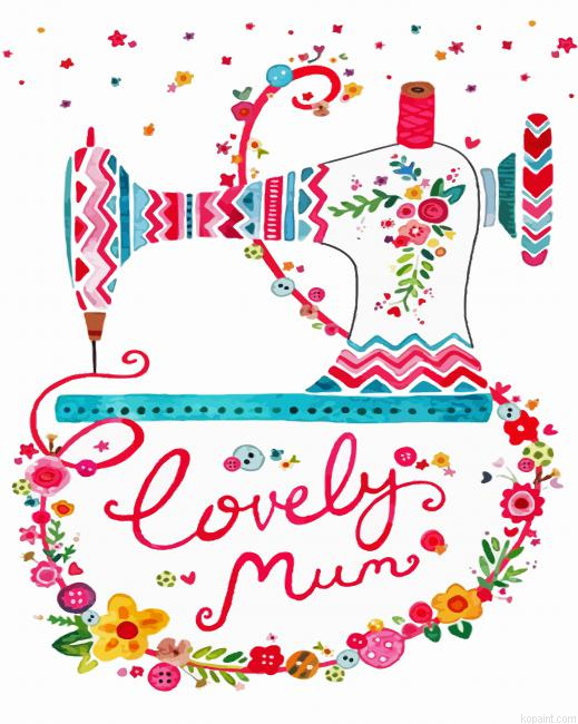 Pink Sewing Machine Painting By Numberss.png