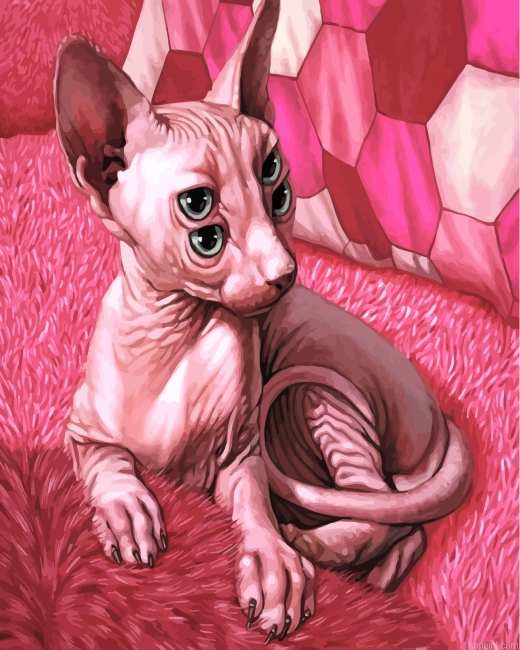 Pink Sphinx Painting By Numberss.png