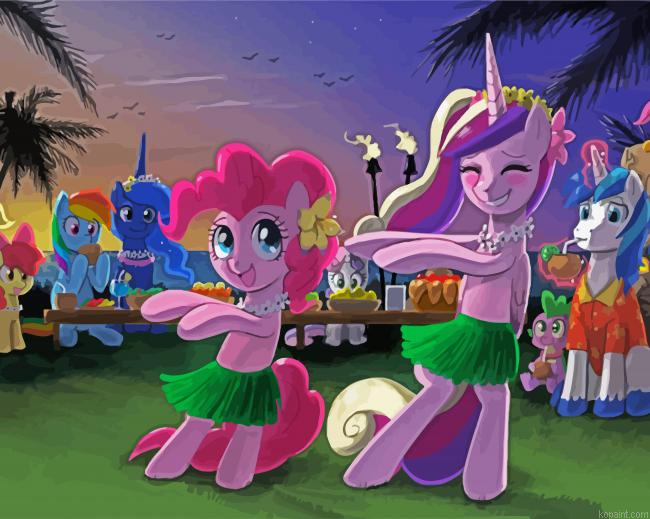 Pinkie Pie Dancing Painting By Numberss.png