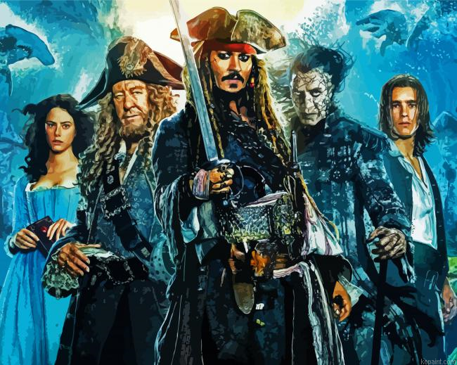 Pirates Of Caribbean Characters Painting By Numberss.png