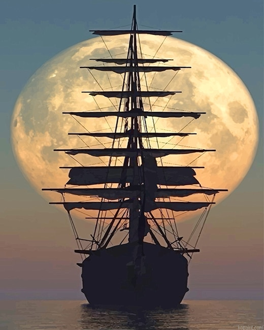 Pirates Of The Caribbean New Painting By Numberss.png