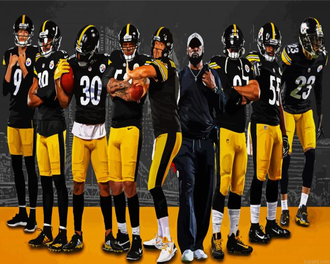 Pittsburgh Steelers Players Paint By Numbers.png