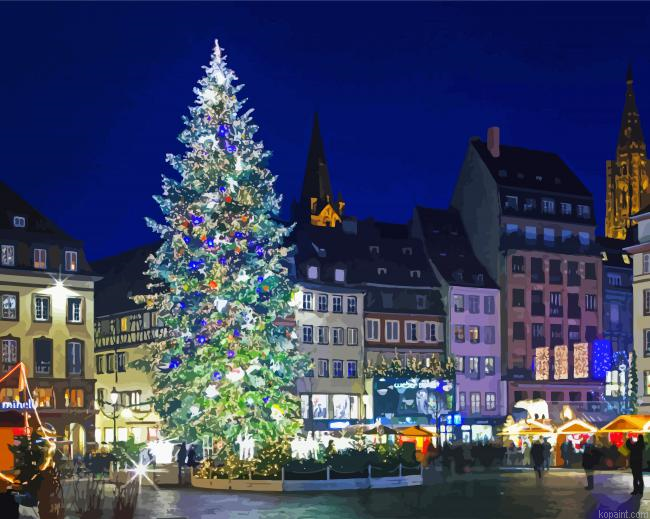 Place Kleber Strasbourg France Painting By Numberss.png