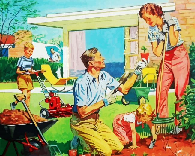 Planting Day With Family Painting By Numberss.png