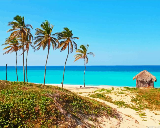 Playa Megano Cuba Painting By Numberss.png