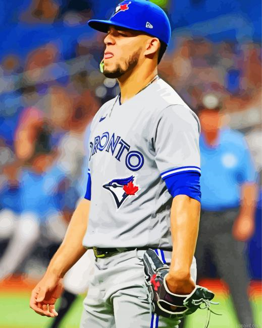Player Jose Berrios Paint By Numbers