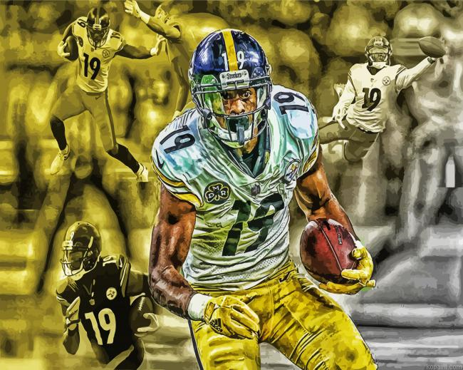 Player Juju Smith Schuster Painting By Numberss.png