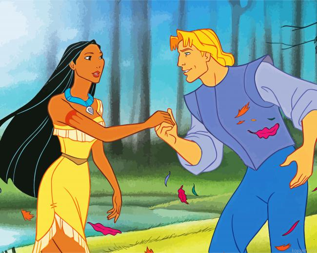 Pocahontas And Prince Paint By Numbers