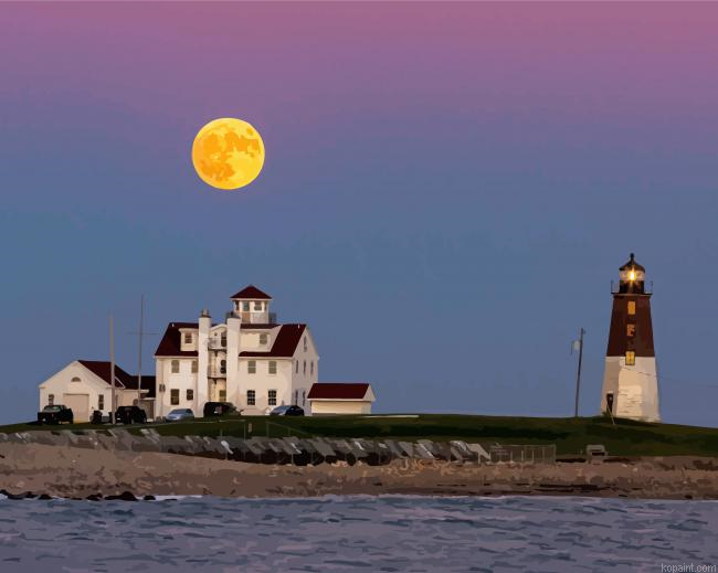 Point Judith Lighthouse Narragansett Painting By Numberss.png
