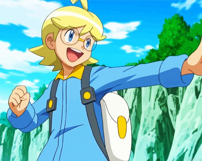 Pokemon Clemont Anime Painting By Numberss.png