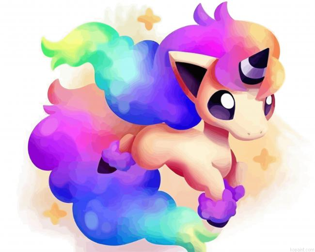 Pokemon Unicorn Painting By Numberss.png