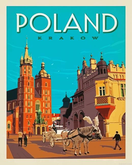 Poland Paint By Numbers