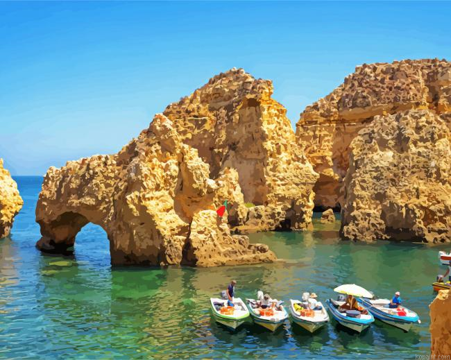 Ponta Da Piedade Lagos Painting By Numberss.png