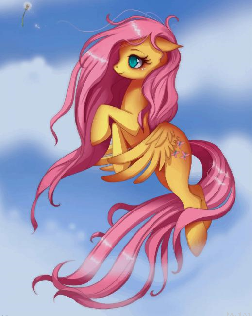 Pony Fluttershy New Painting By Numberss.png