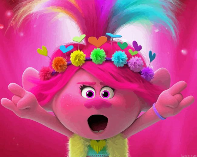 Poppy Trolls Painting By Numberss.png
