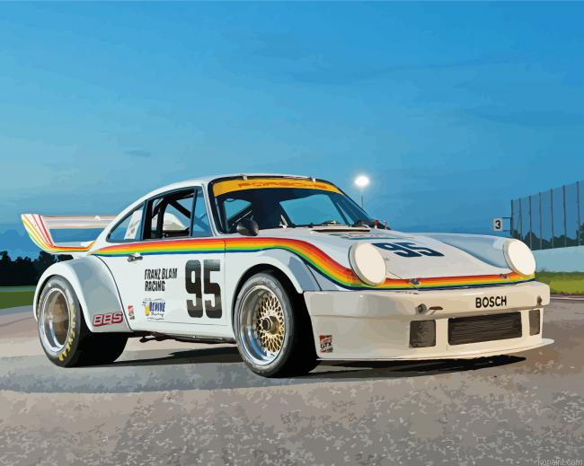 Porsche Race Car Painting By Numberss.png
