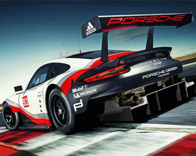 Porsche Sport Car Painting By Numberss.png