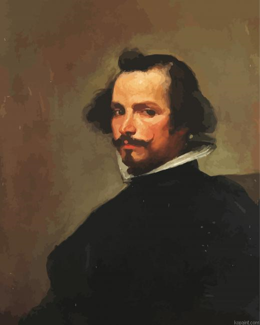 Portrait Of A Man By Velazquez Paint By Numbers.png