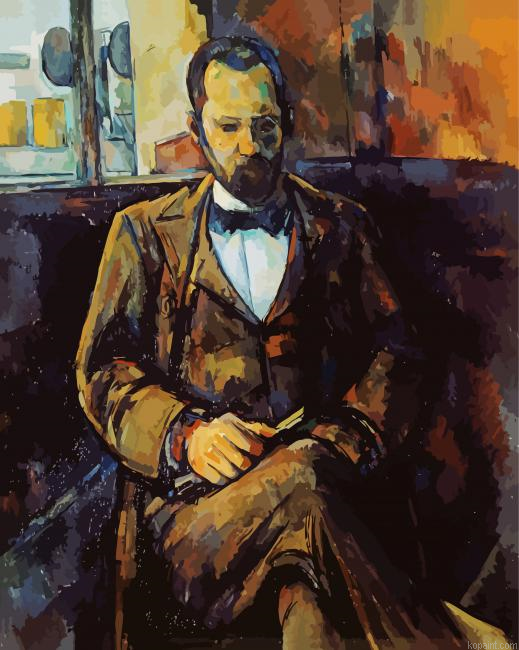 Portrait Of Ambroise Vollard Cezanne Painting By Numberss.png