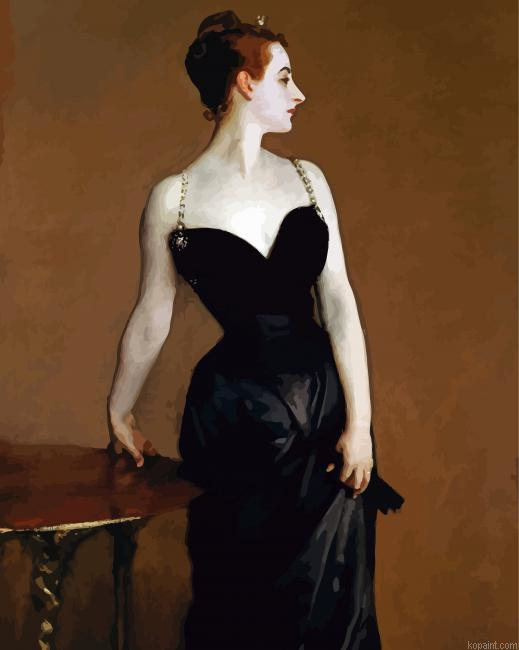 Portrait Of Madame X By John Singer Sargent Painting By Numberss.png