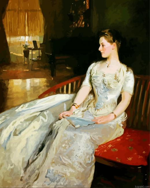 Portrait Of Mrs Cecil Wade By Sargent Painting By Numberss.png