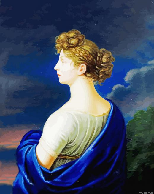 Portrait Of Queen Louise Of Mecklenburg Strelitz Painting By Numberss.png