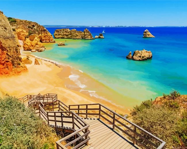 Portugal Beach Painting By Numberss.png