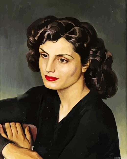 Portuguese Lady Painting By Numberss.png