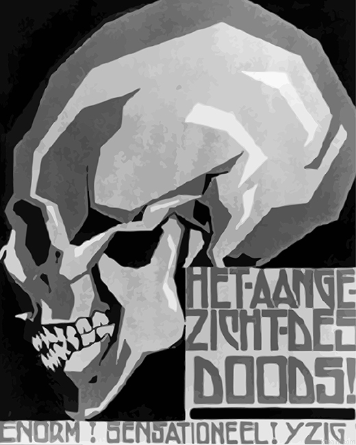 Poster Maurits Cornelis Escher Painting By Numberss.png
