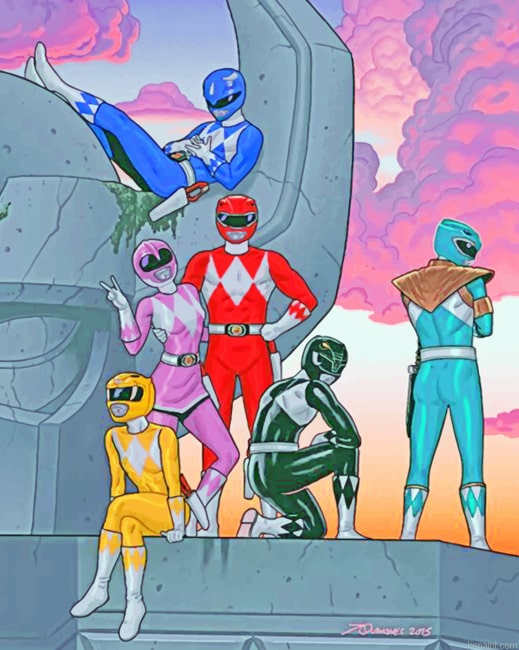 Power Rangers Superheroes Painting By Numberss.png