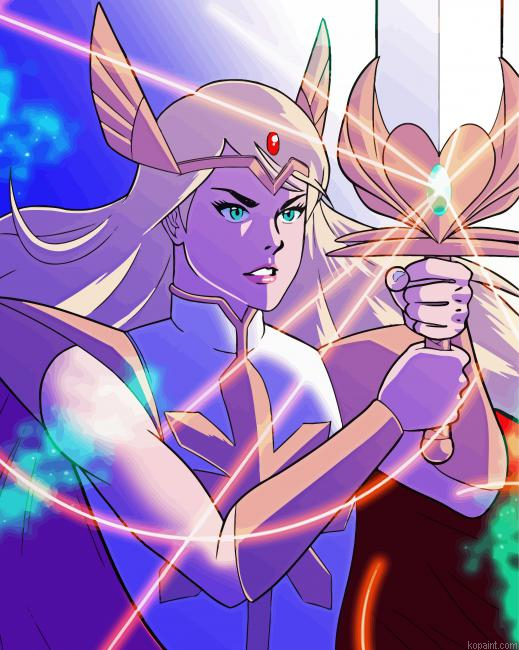 Powerful She Ra Painting By Numberss.png