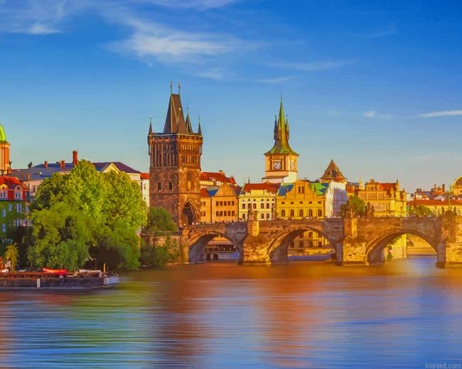 Prague Castle New Painting By Numberss.png