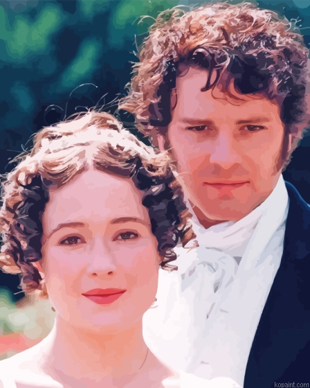 Pride And Mr Darcy Painting By Numberss.png