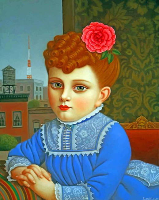 Primitive Classy Woman Painting By Numberss.png