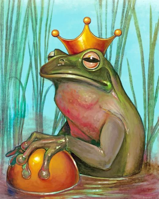 Prince Frog Painting By Numberss.png