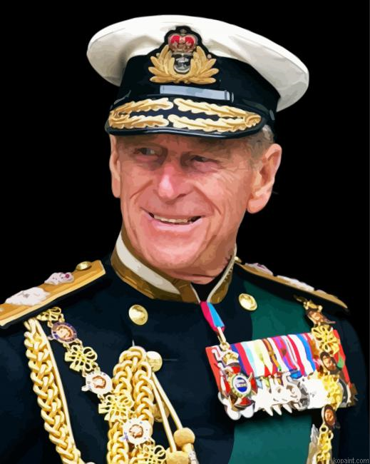 Prince Philip Duke Of Edinburgh Painting By Numberss.png