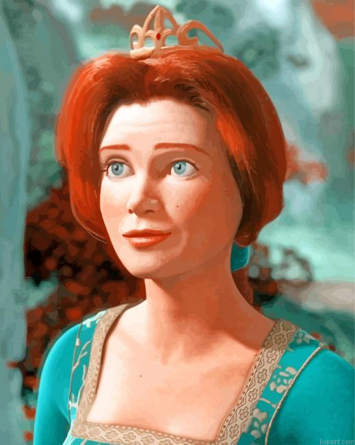 Princess Fiona Painting By Numberss.png