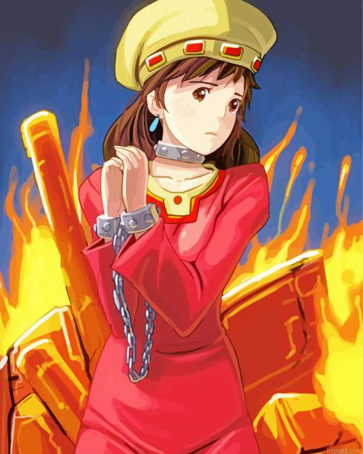 Princess Lastelle Nausicaa Anime Paint By Numbers