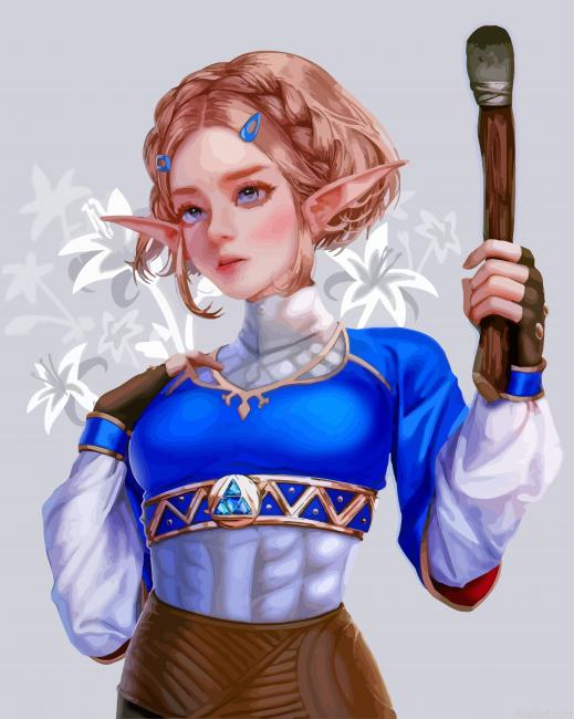Princess Zelda Painting By Numberss.png