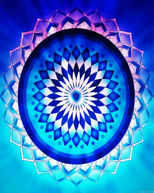 Psychedelic Mandala Flower Painting By Numberss.png